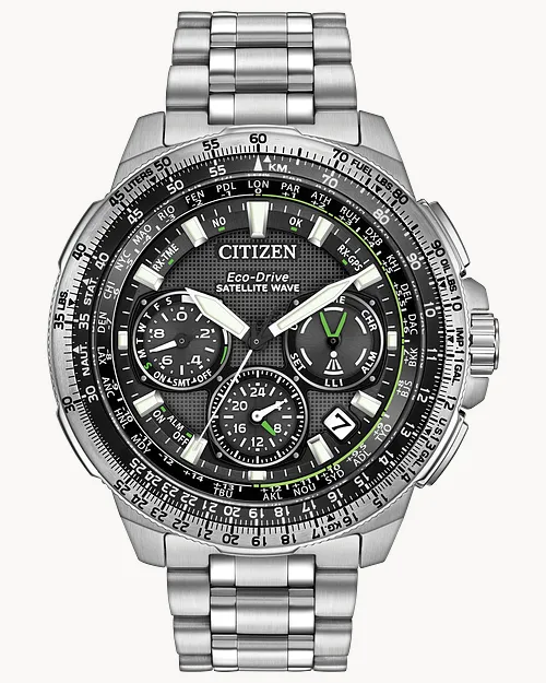 Promaster Navihawk Men s GPS CC9030 51E Timezone Watch CITIZEN